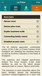 Mobile Screenshot of laprimahotelbudapest.com